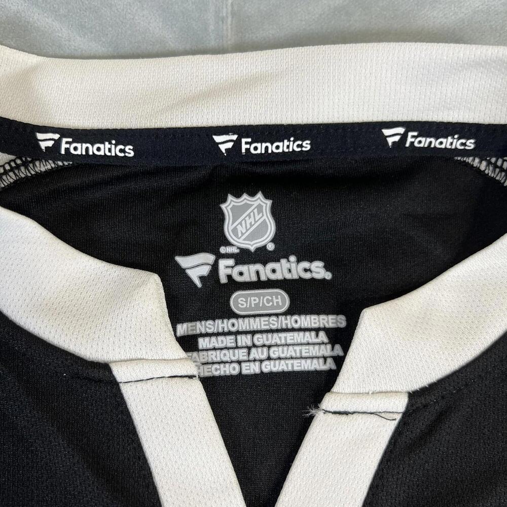 Fanatics Pittsburgh Penguins Jersey Shirt Mens Small Black Slapshot NHL Hockey - Picture 6 of 9